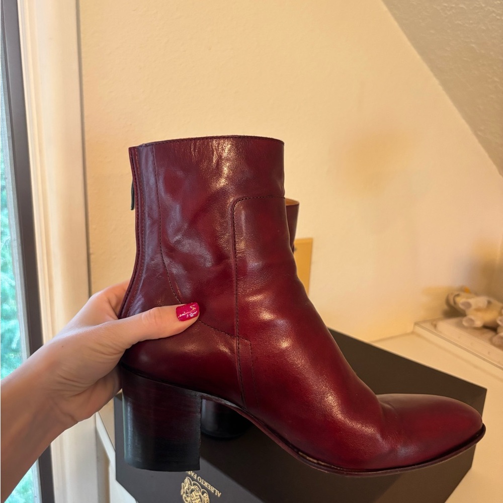 Alberto Fasciani Red Boots